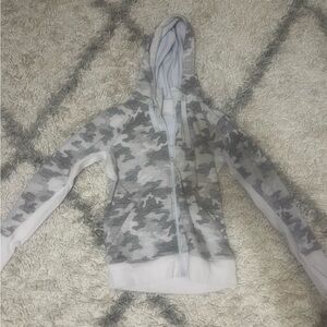 Athleta light camo hoodie women’s size medium